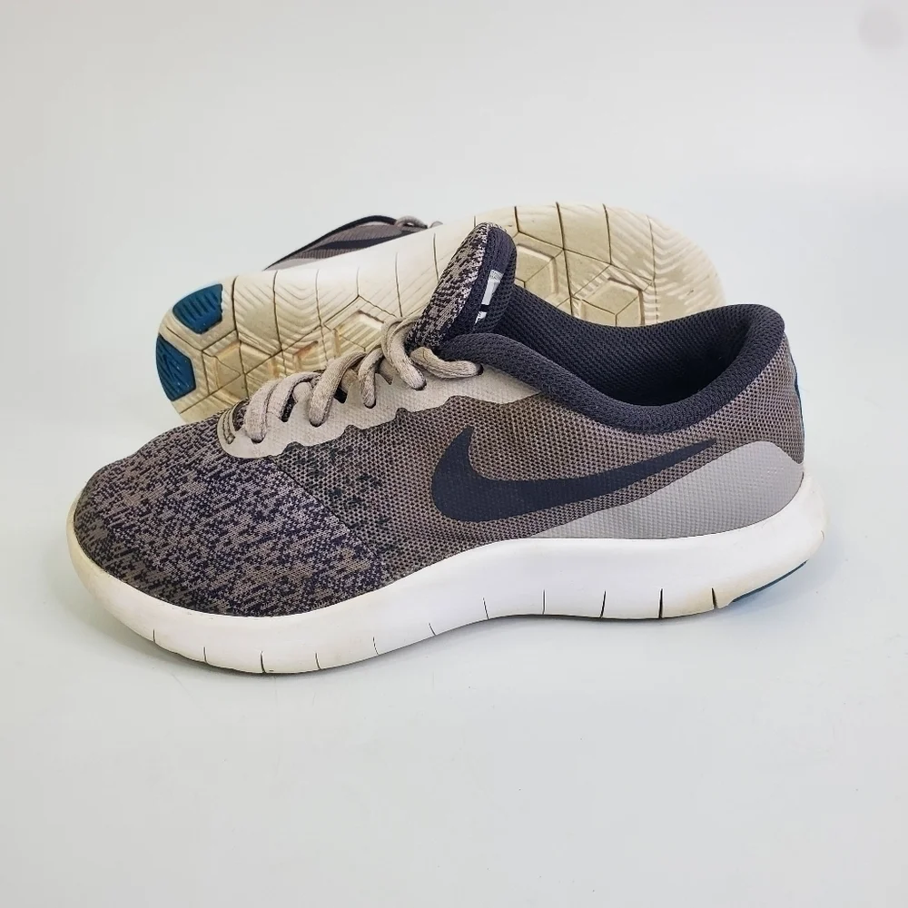 Nike Shoes Size 4.5 Youth 6 Women Flex Contact Sneakers s Athletic Gray